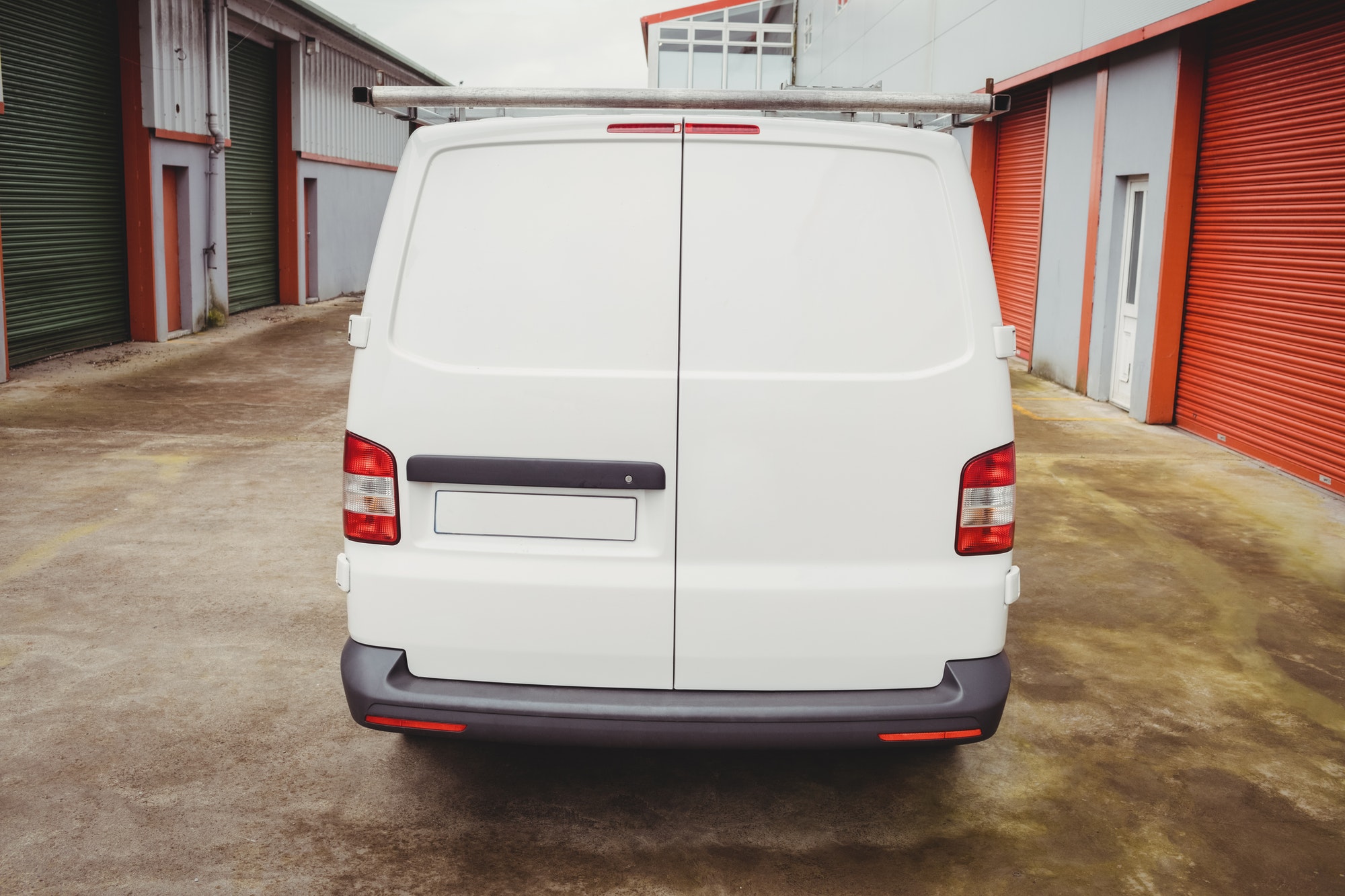 Picture of a white van
